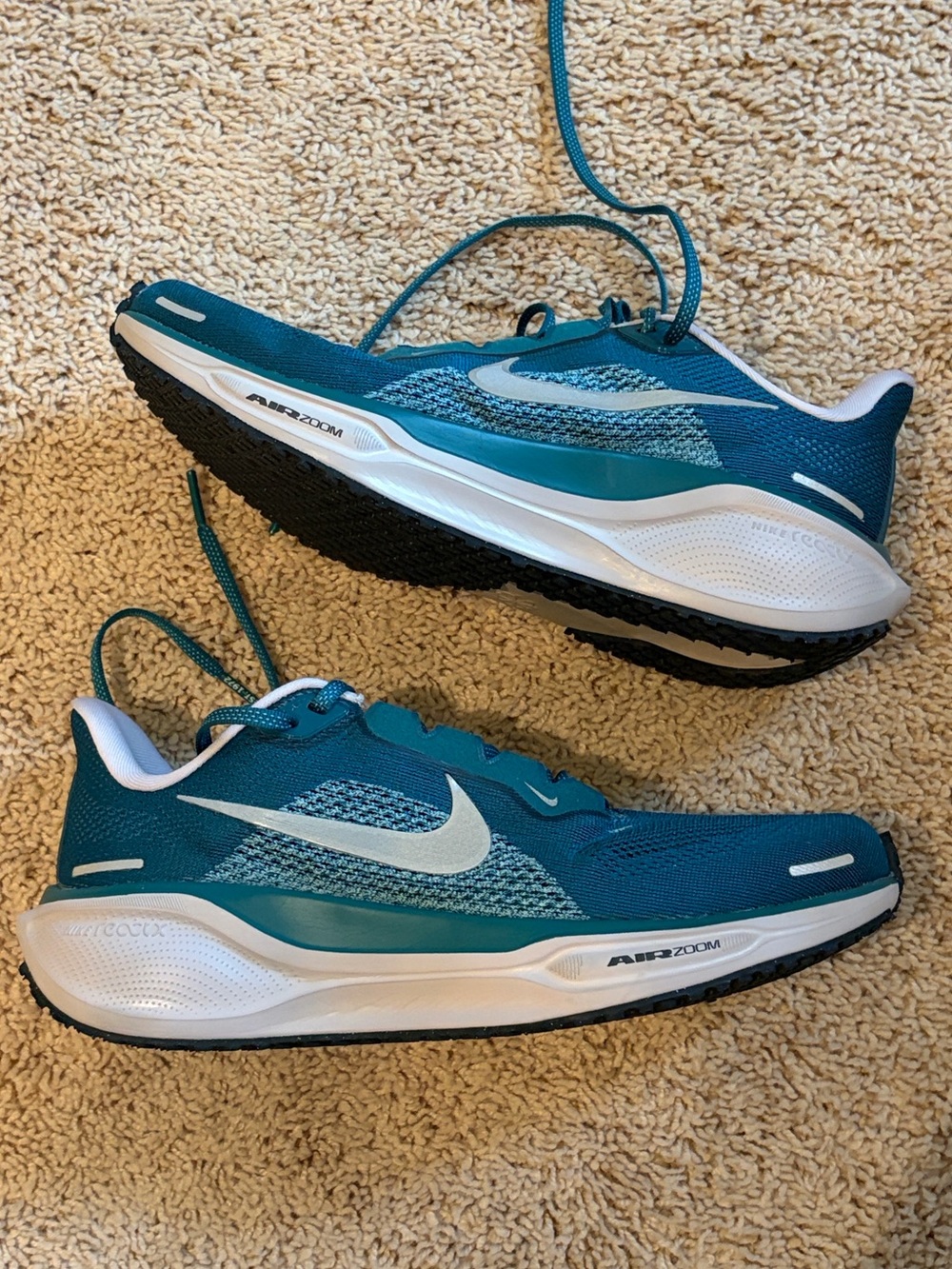 Nike Women's Running Pegasus 41 Teal/Aqua Mesh Sneakers